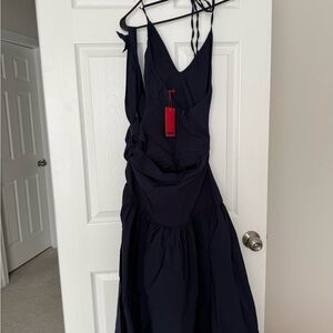COUCOO ATACAMA DRESS  (NAVY BLUE) SMALL